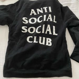 anti social sweatshirt